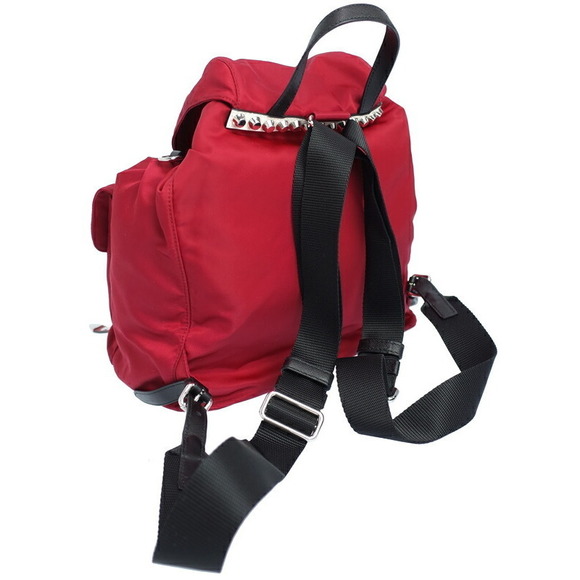 Prada Studded Backpack Nylon - Picture 1 of 9